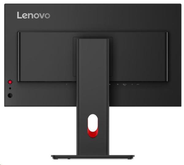 LENOVO LCD T24D-40 - 23.8", IPS, 16:9, 1920x1080, 120Hz, 250cd/ m2, 1500:1, 4ms, USB-C(96W PD), HDMI, DP, DPout, DC, USBHub, RJ45, Pivot2