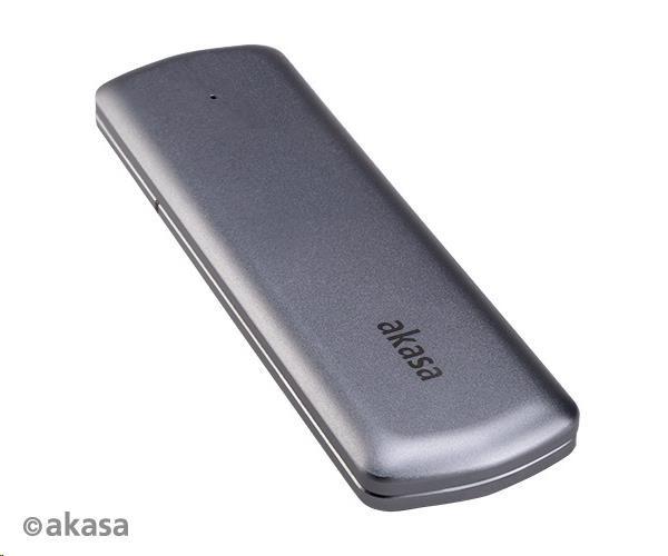 Externý box AKASA pre M.2 disky SSD SATA/ NVMe,  USB 3.2 Gen 2,  10 Gb/ s,  hliník2