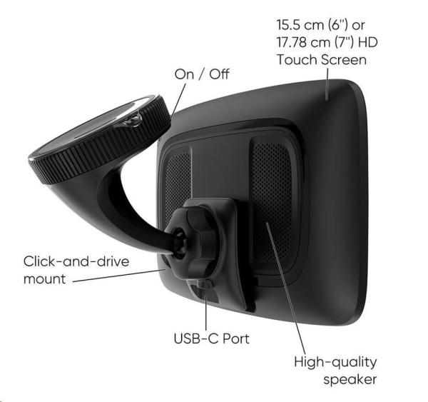 BAZAR - TomTom GO Superior 7 - Poškozený obal (Komplet)3