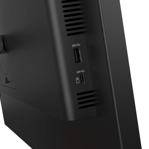 LENOVO LCD T27QD-40 - 27", IPS, 16:9, 2560x1440, 120Hz, 350cd/ m2, 1500:1, 4ms, HDMI, DP, DPout, DC, USB Hub, USB-C(96W PD), RJ45, Pivot4