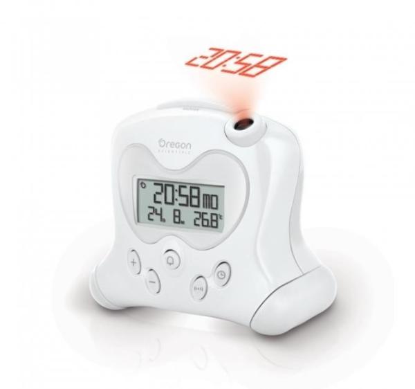 Oregon RM313PW - digitální budík s projekcí času