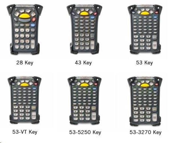 Motorola/ Zebra terminál MC9200 GUN,  WLAN,  LORAX,  512M/ 2G,  28 kláves,  Windows CE7,  BT1
