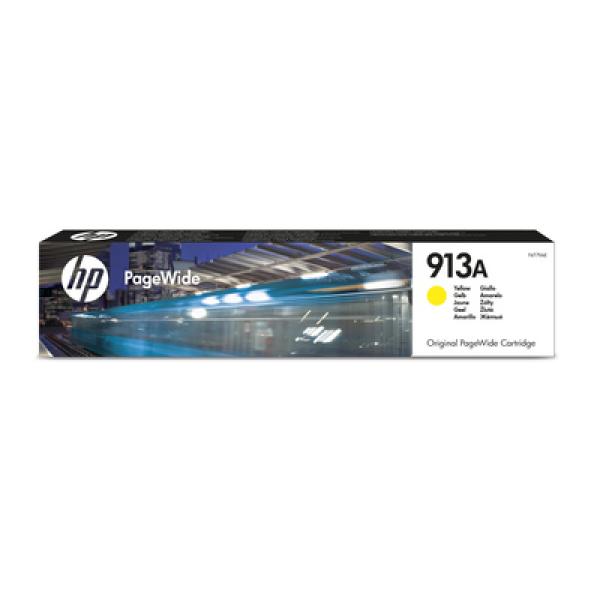HP 913A Yellow Original PageWide Cartridge (3, 000 pages)