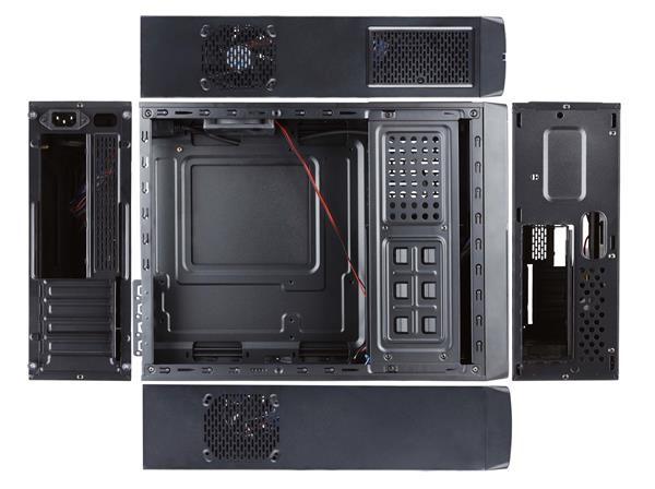 CHIEFTEC Uni Series /  Minitower,  UE-02B,  250W,  čierna3