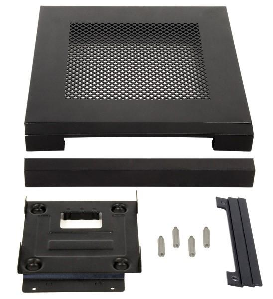 CHIEFTEC Compact Series/ mini ITX case,  IX-03B,  čierna,  Alu,  120W adaptér CDP-120ITX4