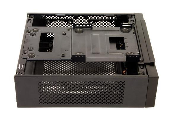 CHIEFTEC Compact Series/ mini ITX case,  IX-03B,  čierna,  Alu,  120W adaptér CDP-120ITX5