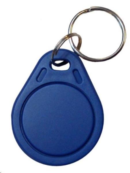 Elatec RFID Mifare čip, prívesok na kľúče, 13,56 MHz, modrý