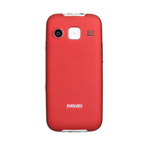 EVOLVEO EasyPhone XD,  mobilný telefón pre seniorov s nabíjacím stojanom (červený)1