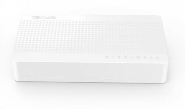 Tenda S108 8portový Mini Eco Fast Ethernet Switch,  10/ 100 Mbps,  stolný1