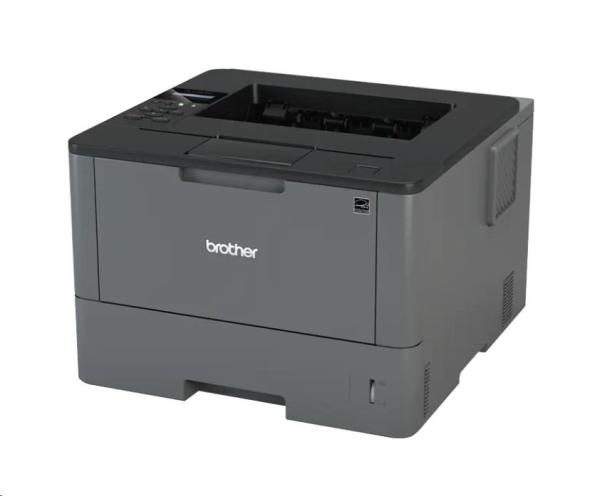 Čiernobiela laserová tlačiareň BROTHER HL-L5000D - A4,  40 str./ min,  1200x1200,  128 MB,  PCL6,  USB 2.0,  DUPLEX1