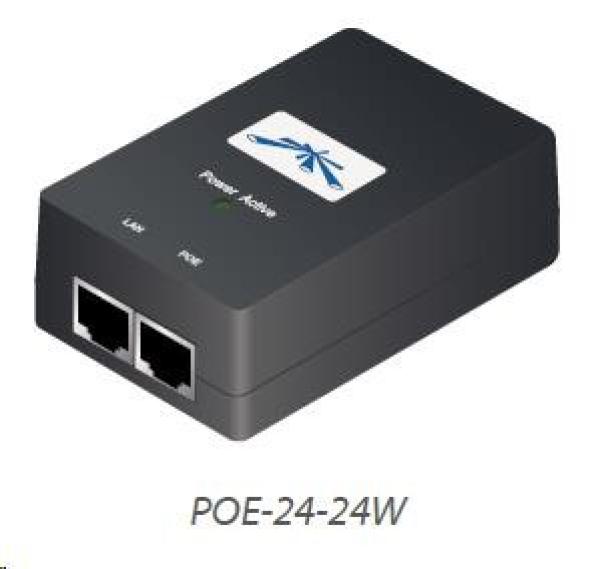 UBNT POE-24-24W [PoE adaptér 24V/1A (24W), vrátane. napájací kábel]