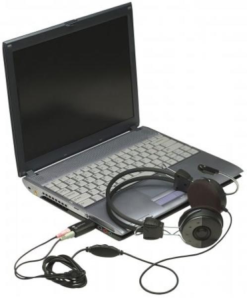 MANHATTAN Zvuková karta USB 3-D Sound Adapter8