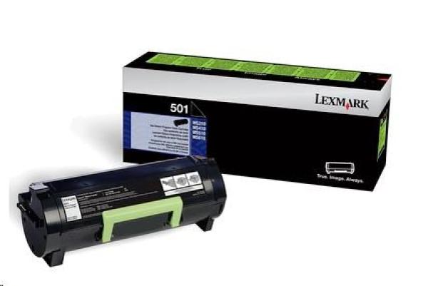LEXMARK čierny toner 502X pre MS410d/ MS410dn/ MS415dn/ MS510dn/ MS510dtn od Lexmark Return (10k)