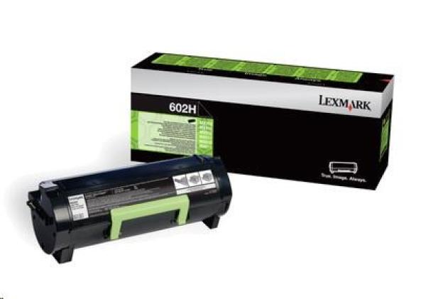 Čierny toner LEXMARK 602H pre MX 310/410/51x/61x z programu Lexmark Return (10 000 strán)