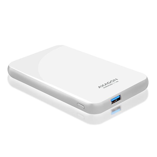 AXAGON EE25-S6,  USB3.0 - SATA 6G,  2.5" vonkajší box SCREWLESS,  biely