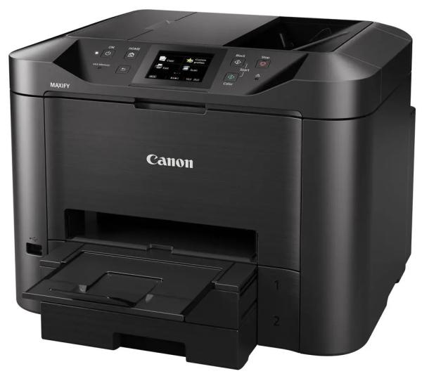Canon MAXIFY MB5450 - farebný,  MF (tlač,  kopírka,  skenovanie,  fax,  cloud),  obojstranný tlač,  ADF,  USB,  Wi-Fi1