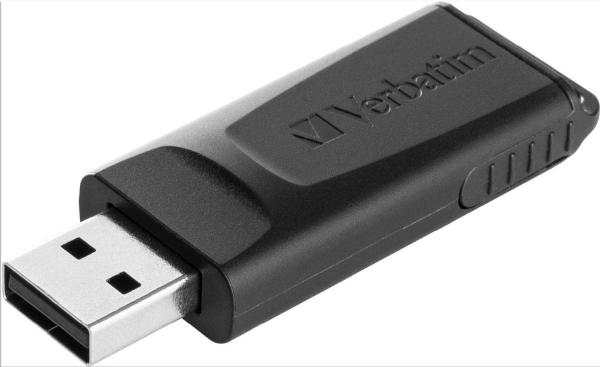 VERBATIM USB Flash disk Store &quot;n&quot; Go SLIDER 16 GB - čierny
