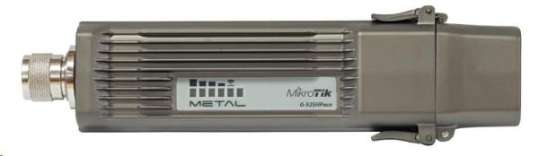 MikroTik RouterBOARD Metal 52 ac, 720MHz CPU, 64MB RAM, 1x LAN, integ. 2.4/5GHz Wi-Fi, 802.11b/g/a/n/ac, vrátane. L4