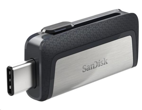 SanDisk Flash disk 32 GB Ultra,  dvojitý USB disk typu C0