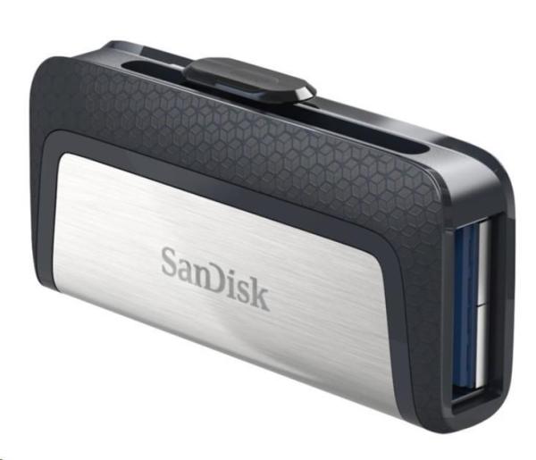 SanDisk Flash Disk 64GB Ultra,  Duálny USB disk typu C2