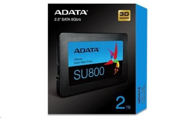 ADATA SSD 256GB SU800 2,5" SATA III 6Gb/s (R:560, W:520MB/s) 7mm (3 roky záruka)4