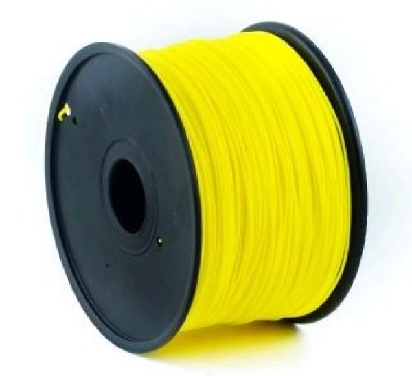 GEMBIRD Tlačová struna (filament) PLA,  1, 75 mm,  1 kg,  žltá