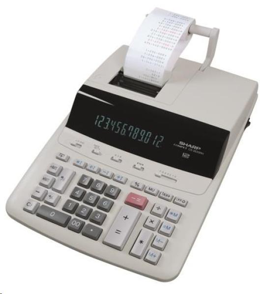 SHARP kalkulačka - SH-CS2635RHGYSE - tisková