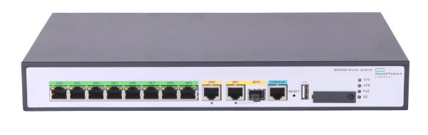 HPE FlexNetwork MSR958 1GbE and Combo 2GbE WAN 8GbE LAN Router1