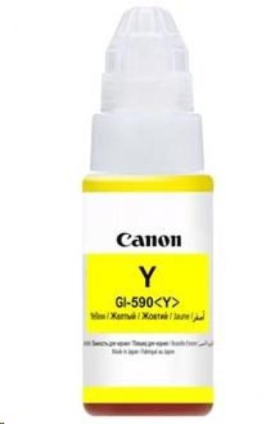 Canon BJ INK GI-590 Y (fľaštička so žltým atramentom) 70ml 7000str