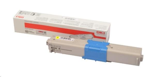 Žltý toner OKI pre C332 a MC363 (1 500 strán)