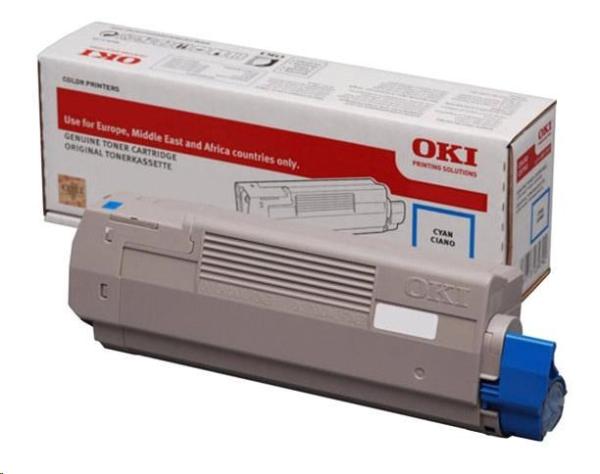 Azurový toner OKI pre C532/ C542 a MC563/ MC573 (1 500 strán)