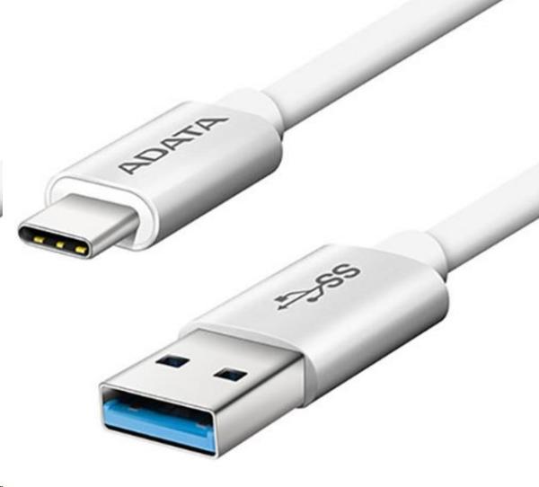ADATA USB-C NA 3.1 A kábel,  100 cm,  hliník