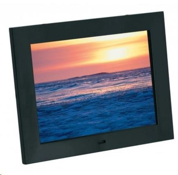 Braun LCD fotorám DigiFRAME 15 Black (15",  1024x768px,  4:3 LED,  FullHD,  HDMI/ AV)