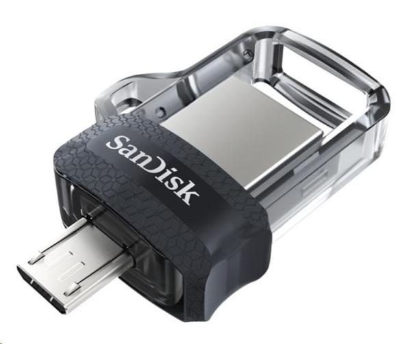 SanDisk Flash Disk 128 GB Dual USB Drive m3.0 Ultra,  OTG3