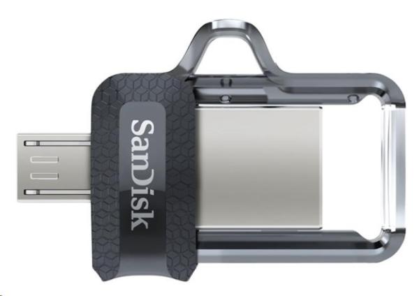 SanDisk Flash disk 32 GB Ultra,  dvojitý USB disk m3.0,  OTG