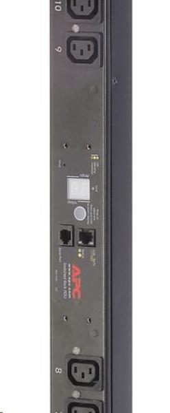 APC Rack PDU, prepínaná, Zero U, 10A, 230V, (16)C13, IEC-320 C14 3.05m1