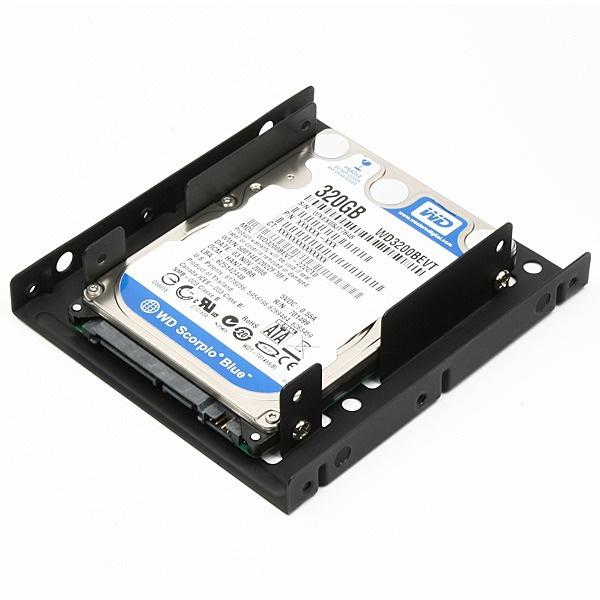 AXAGON RHD-225, kovový rám pre 2x 2.5" HDD/SSD do 3.5" poloha, montáž ventilátora9