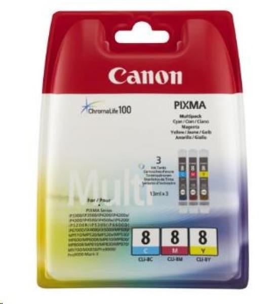 Canon BJ CARTRIDGE CLI-8 C/ M/ Y Multi pack