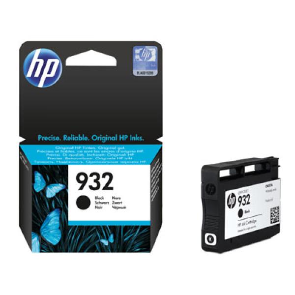 HP 932 Black Ink Cart,  8, 5 ml,  CN057AE (400 pages)
