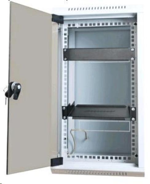 Rack jednodielny, 10&quot;-10U alebo 19&quot;-5U/ 260mm, skl.dv.0