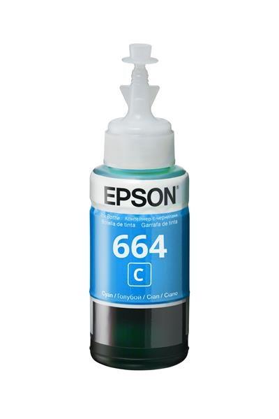 Atramentová tyčinka EPSON T6642 nádobka s azúrovým atramentom 70 ml pre L100/L200/L550/L1300/L355/365