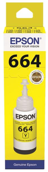T6644 Žltá nádobka na atrament EPSON 70 ml pre L100/ L200/ L550/ L1300/ L355/ 3651