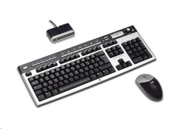 HP USB BFR-PVC CZ Keyboard/ Mouse Kit