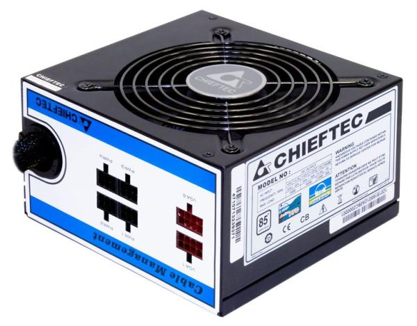 Napájací zdroj CHIEFTEC série A80,  CTG-650C,  650W,  12cm ventilátor,  Active PFC,  modulárny,  maloobchod,  85+