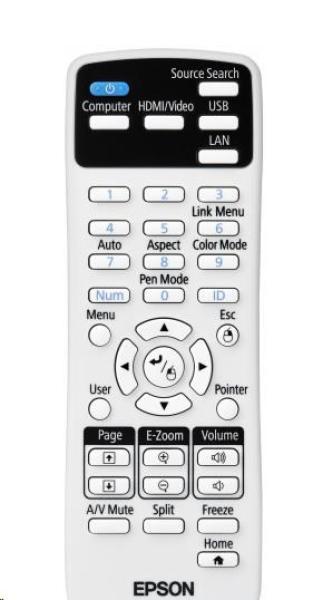 EPSON projektor EB-685W,  1280x800,  3500ANSI,  HDMI,  VGA,  SHORT,  LAN,  9.000h ECO životnost lampy,  5 LET ZÁRUKA6