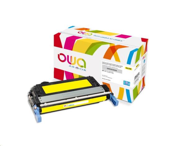 OWA Armor toner pre HP Color Laserjet 4700,  15000 strán,  Q5952A JUMBO,  žltá/ žltá