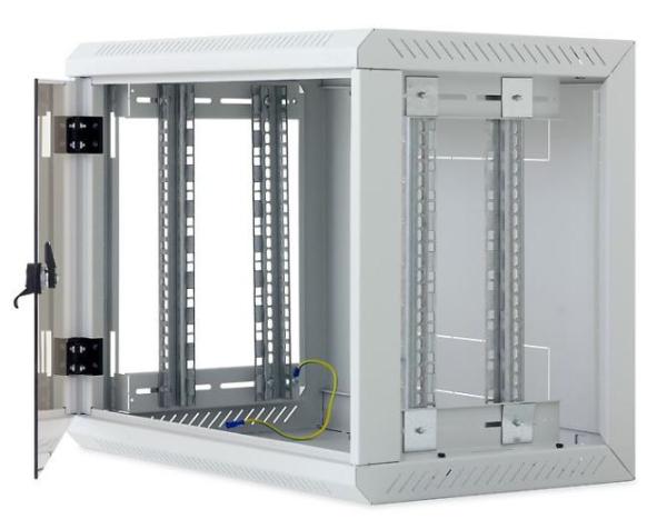 19" jednodielny rack TRITON 6U/ 500 mm,  odnímateľné bočné kryty6