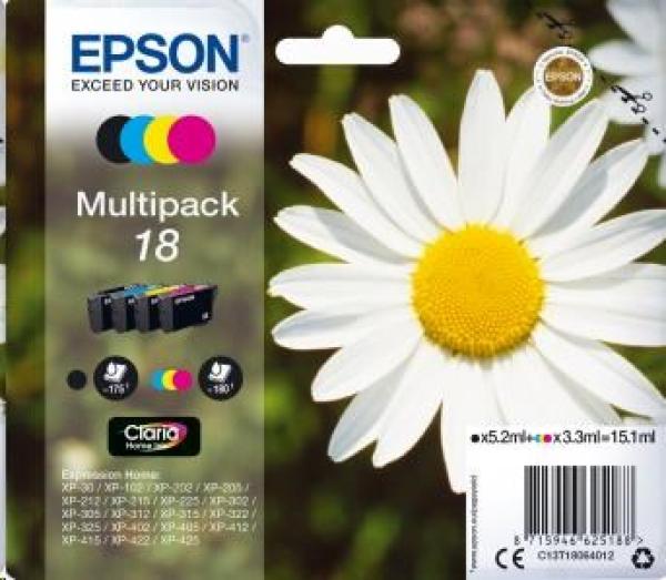 Epson Multipack 4-colours 18 Claria Home Ink