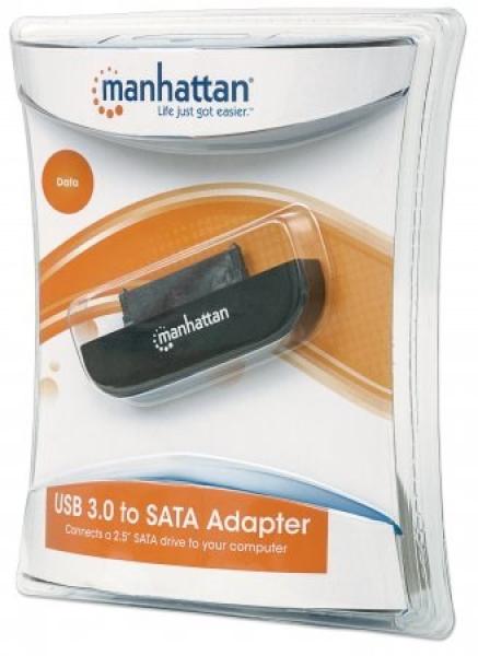 MANHATTAN Adaptér z USB 3.0 na SATA 2.5",  blister6