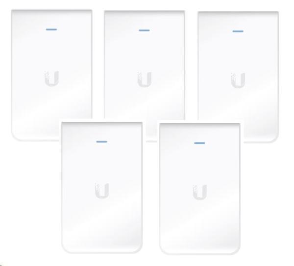 UBNT UniFi AP AC In Wall, 5-PACK [Indoor AP, 2.4GHz(300Mbps)+5GHz(866Mbps), 2x2 MIMO, 802.11a/b/g/n/ac]